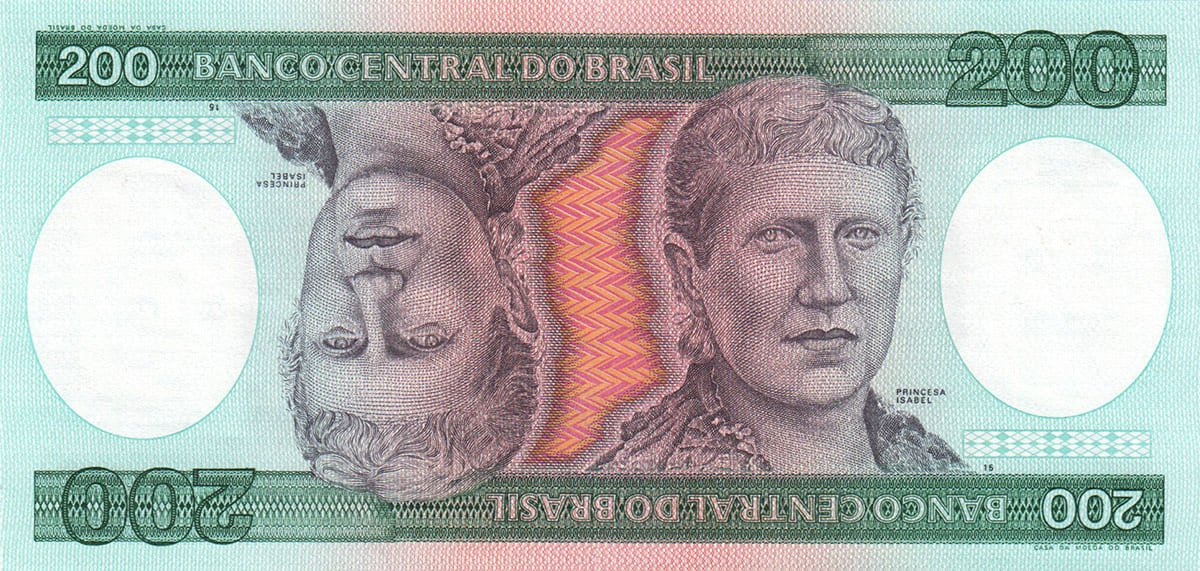 200 крузейро Бразилии 1984