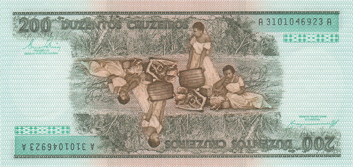 200 крузейро Бразилии 1984
