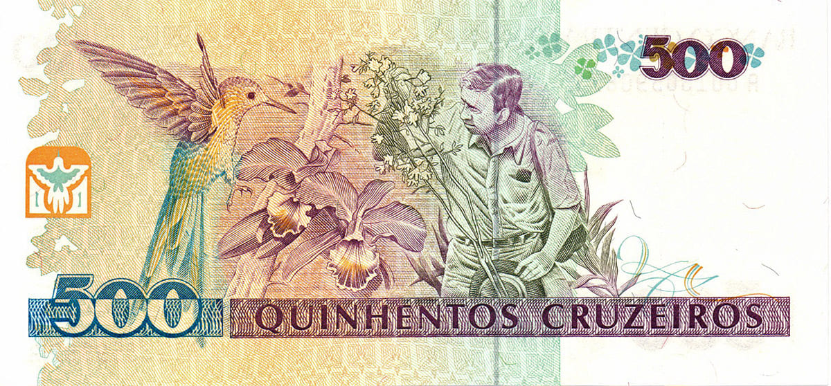 500 крузадо Бразилии 1990