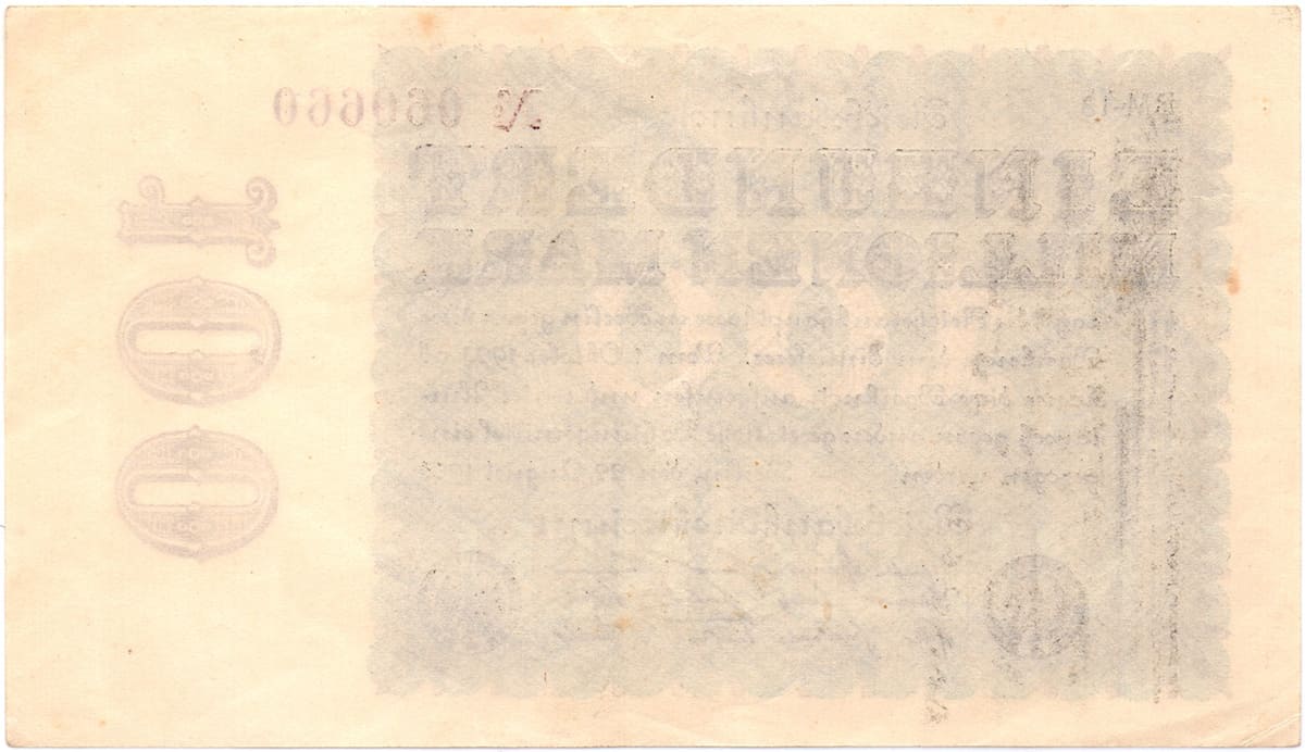 100 000 000 марок 1923 года Веймарской Республики