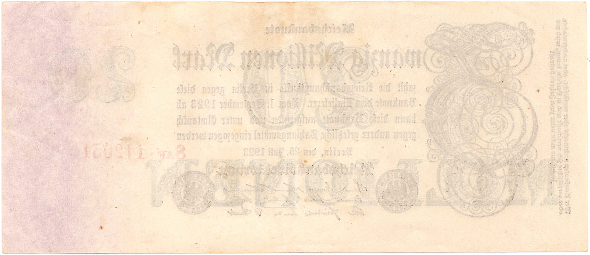 20 000 000 марок 1923 года Веймарской Республики