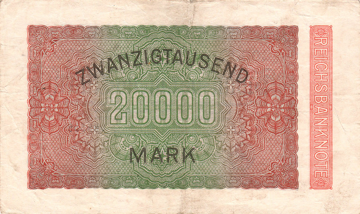 20 000 марок 1923 года Веймарской Республики