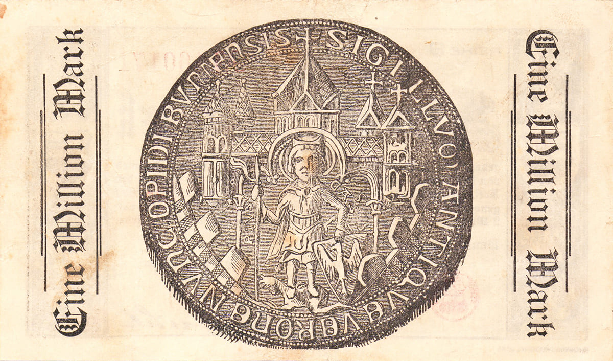 1 000 000 марок 1923 Landkreis Bonn und Siegkreis