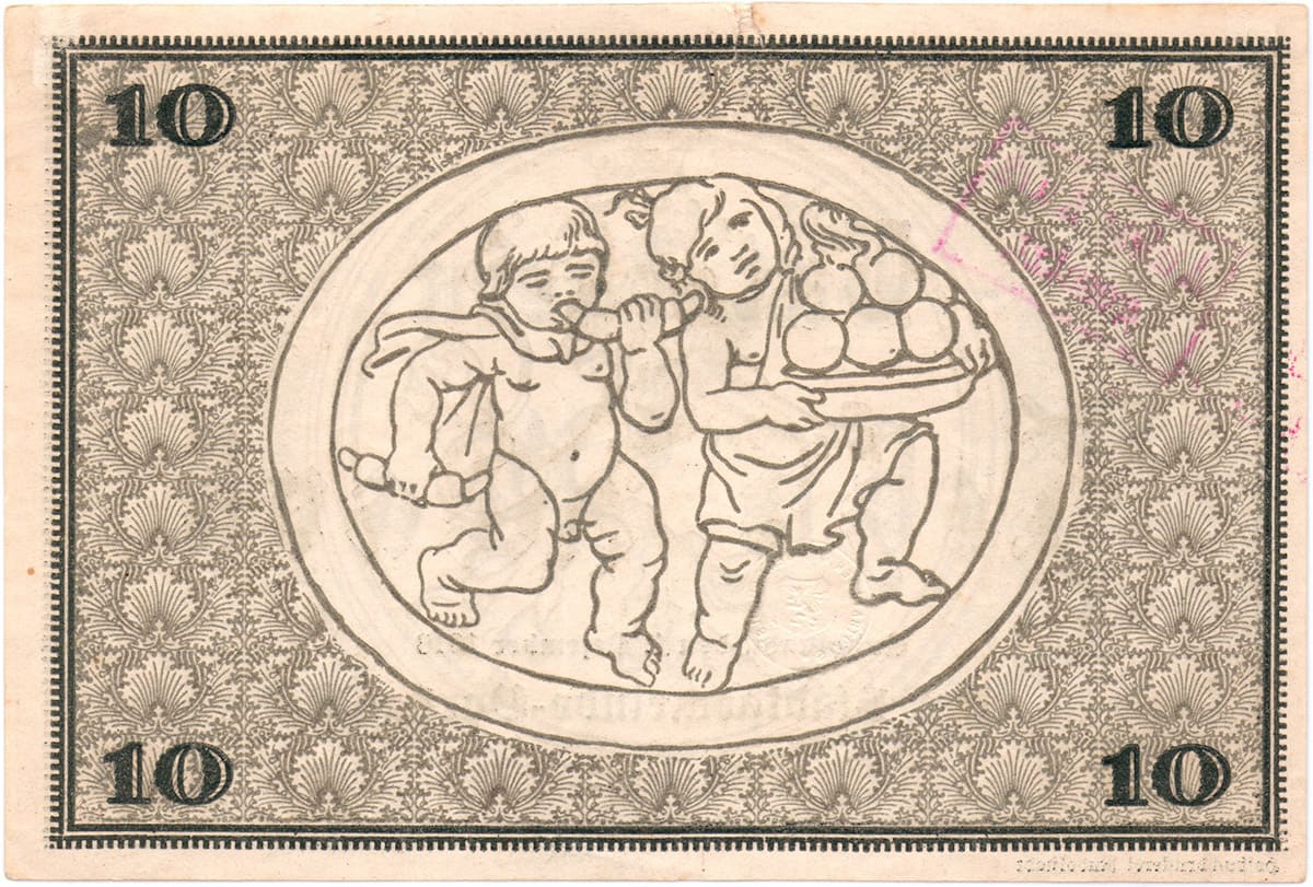 10 марок 1918 Stadt Rudolstadt